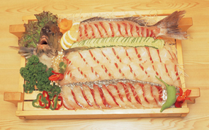 東海岸の刺身