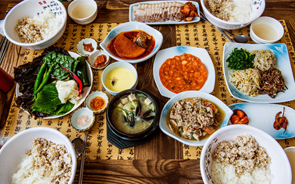 慶州サムパプ(包みご飯)