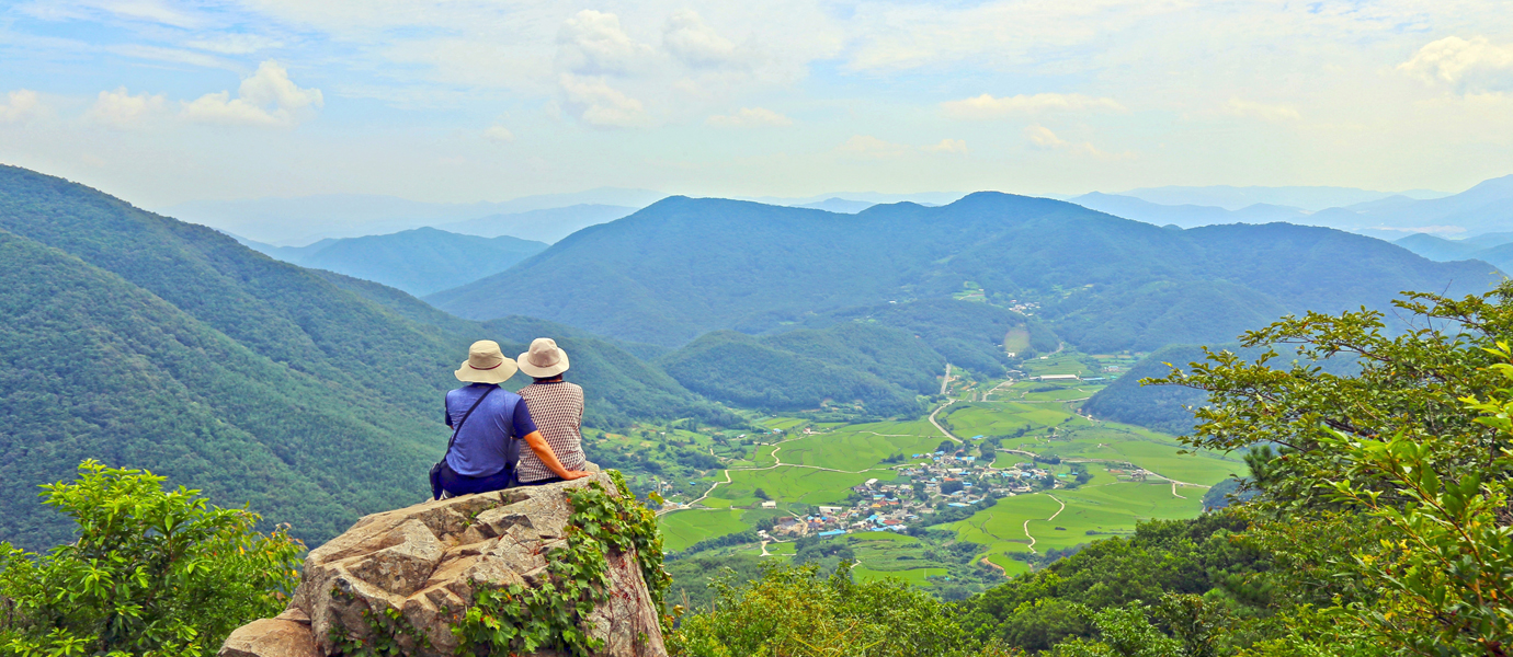 경주 단석산 화랑의 언덕