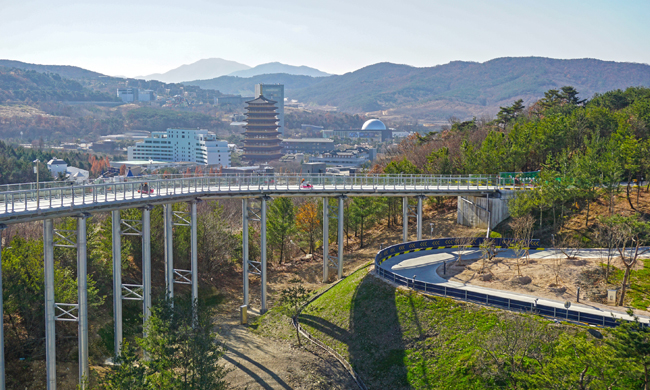 경주 루지월드 전망대 전망