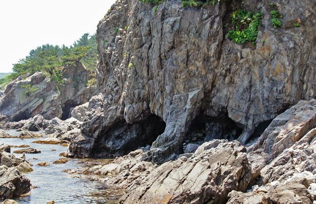 전촌 용굴 전경