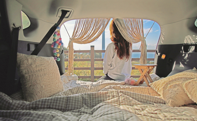 경주 풍력발전에서 차크닉 즐기기