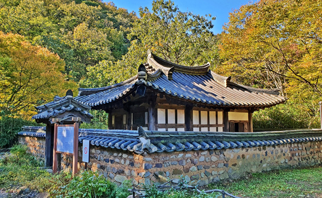 운곡서원의 가을