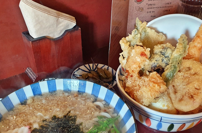 텐동 전문점 <여도가주>