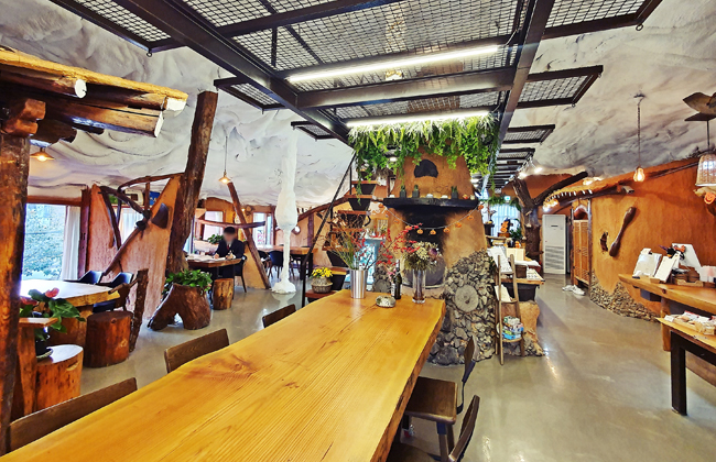 플라워카페 여리화 내부 전경