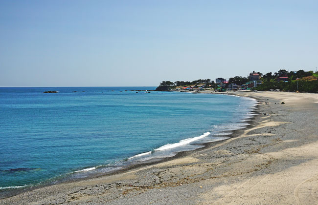 오류 고아라 해변
