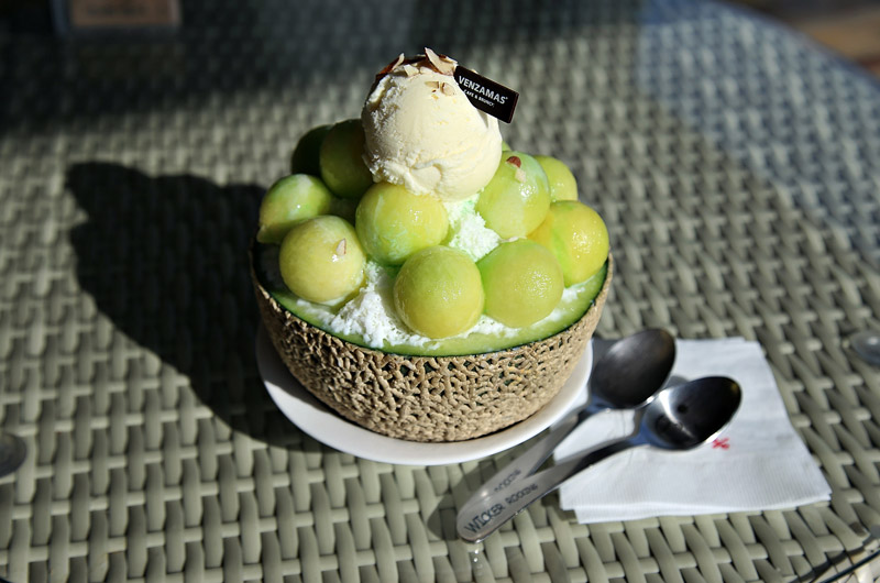 벤자마스 멜론빙수