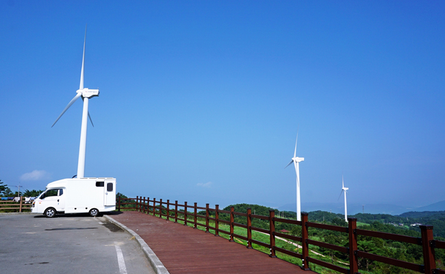 경주풍력발전 바람의 언덕