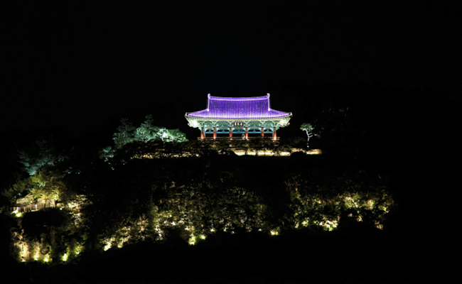 금장대 경주팔색 야경