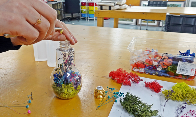 이요공방 꽃 체험 2