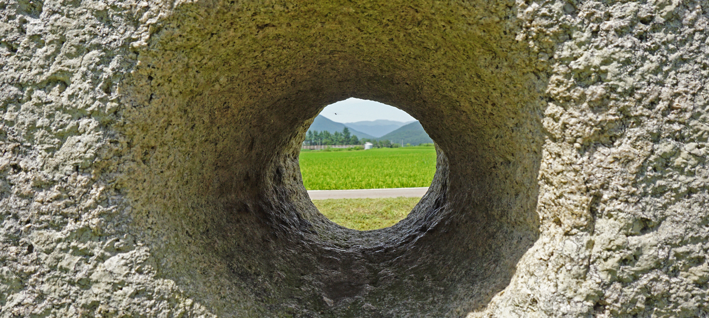경주 남간사지 당간지주