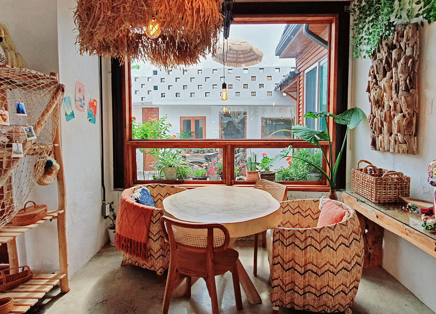 황리단길 발리 스타일 카페 ‘발리단길’