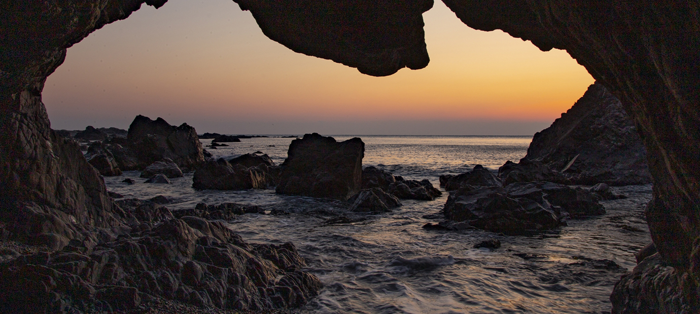 전촌 용굴 일출