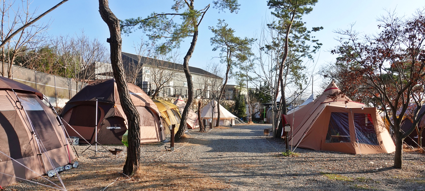 경주 용천수 캠핑장