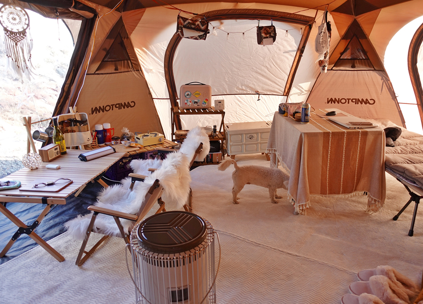 경주 용천수 캠핑장