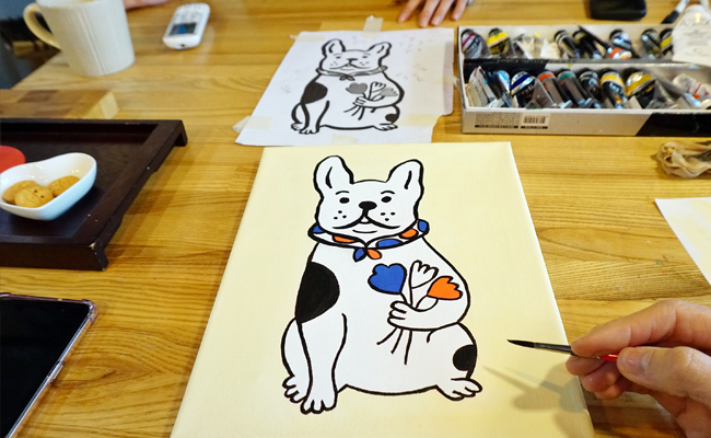 드로잉 체험카페 ‘휘들램’체험 모습 3