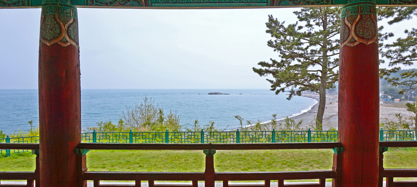 동해안 전망누각 이견대