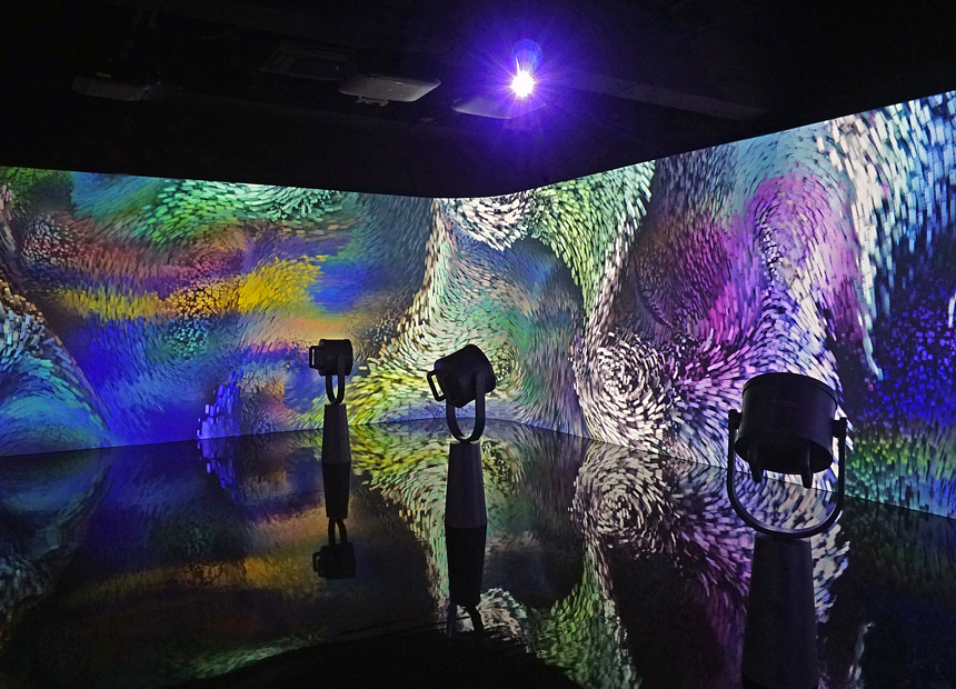 다채로운 빛의 향연