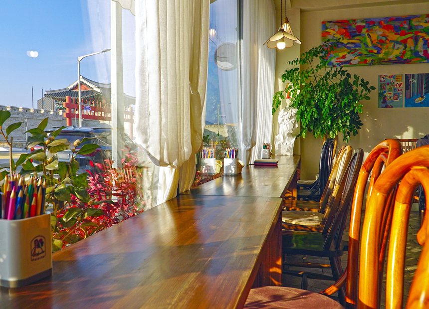 그림 그리는 카페 ‘팔레트’