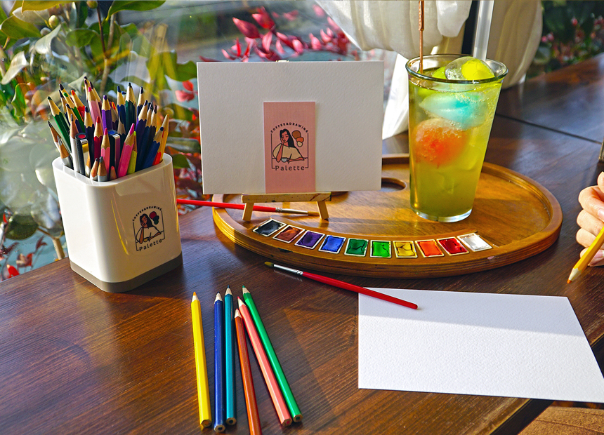 그림 그리는 카페 ‘팔레트’