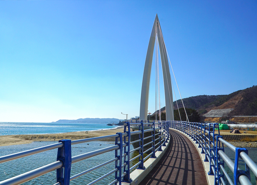 경주 해파랑길 10코스_관성솔밭해변