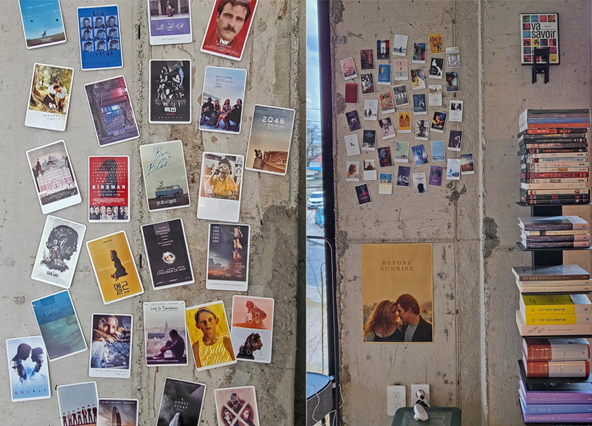 영화 서적 전문 서점, 북미