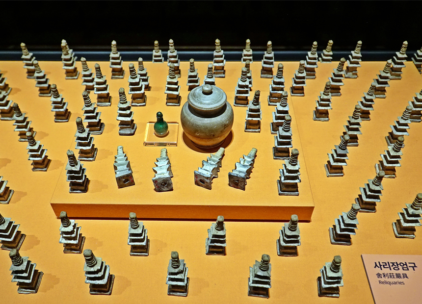 국립경주박물관 ‘불교사원실’의 전시