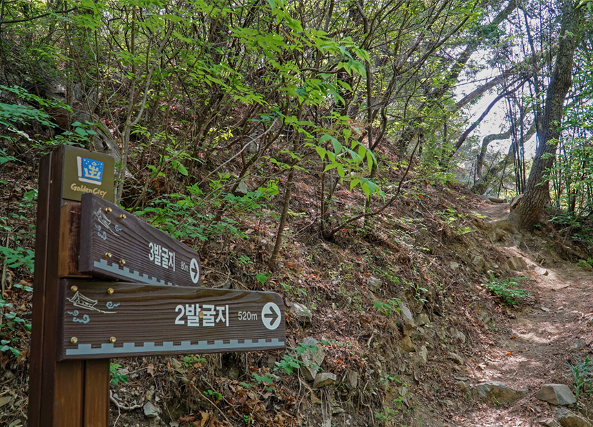명활성 탐방로 숲길