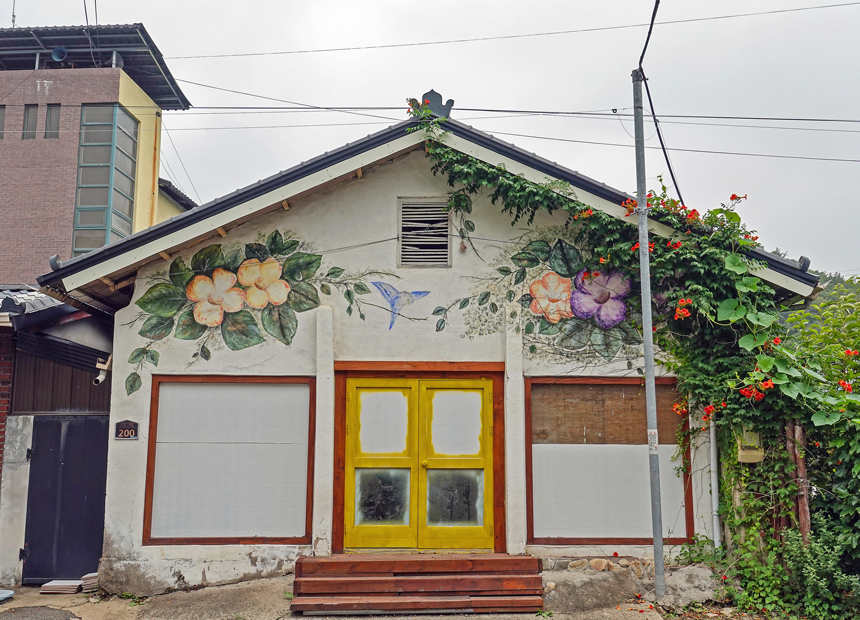 옥산2리 마을 풍경