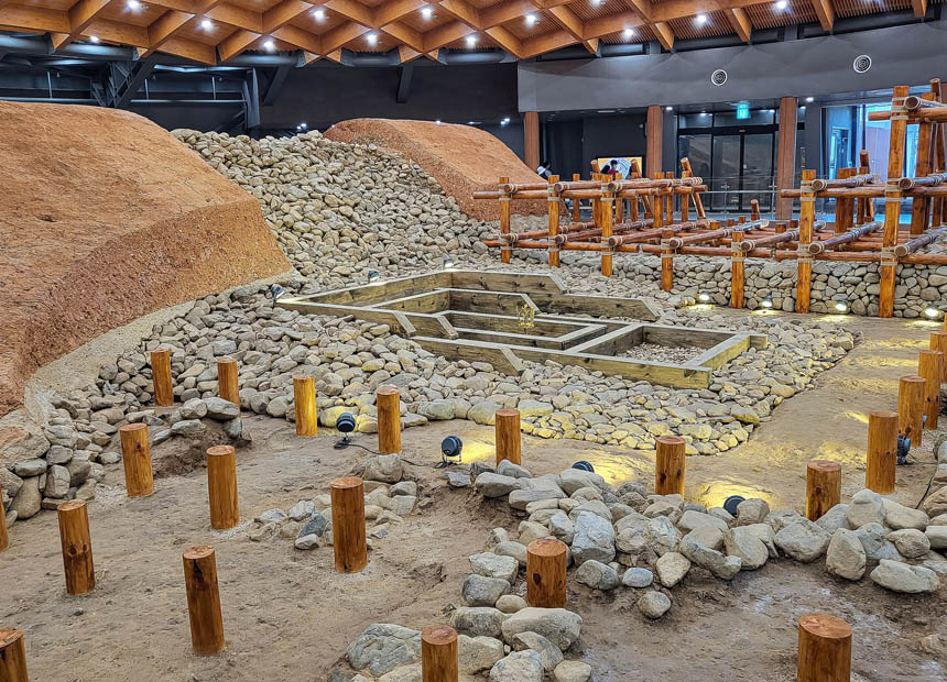 금관총 전시관 내부