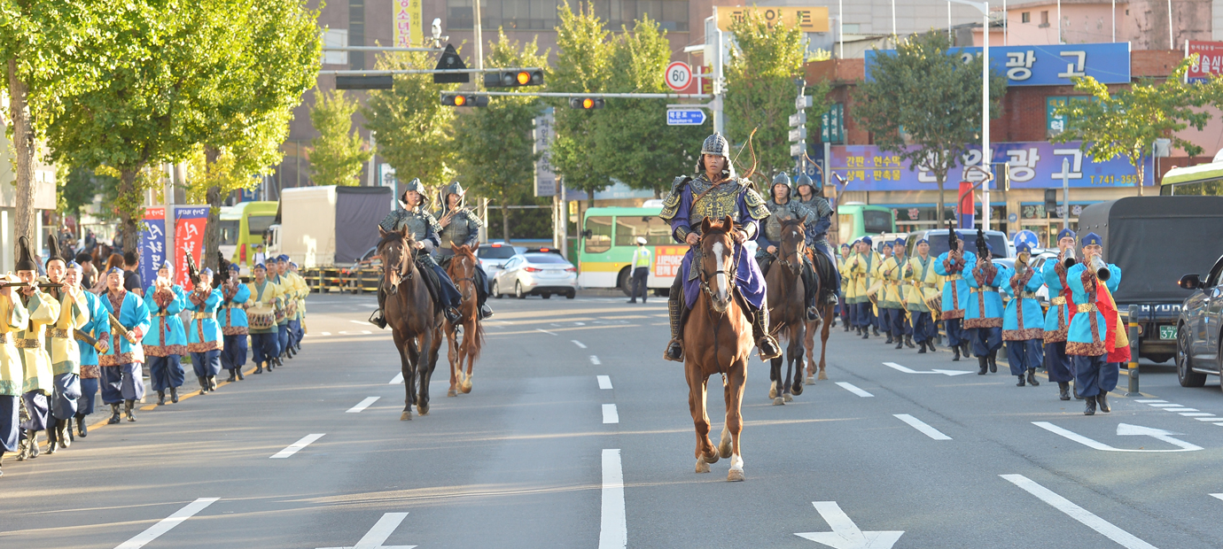 지난 신라문화제 행사 장면