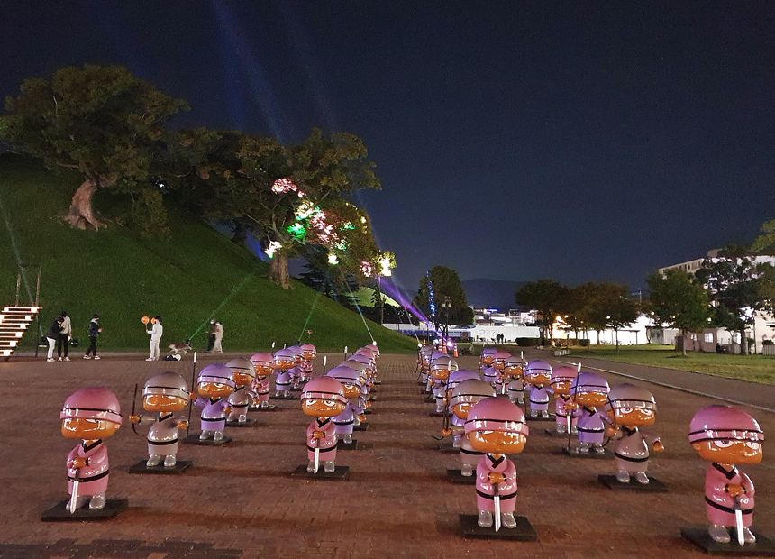 지난 신라문화제 행사 장면