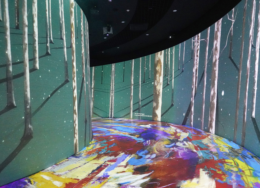 알천 미술관 미디어아트전