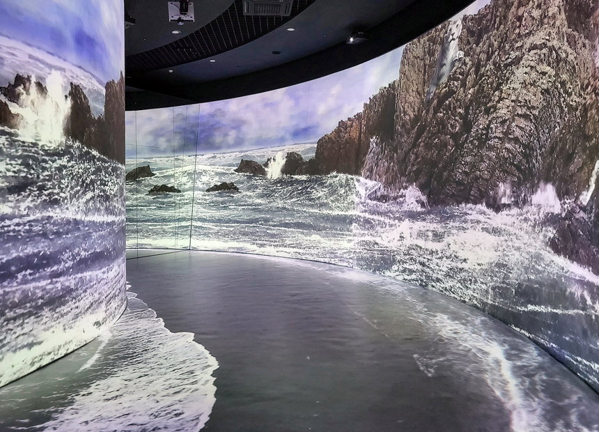 알천 미술관 미디어아트전