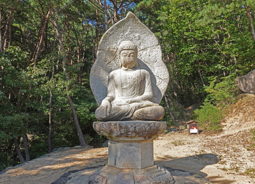 경주 남산 열암곡 석불좌상