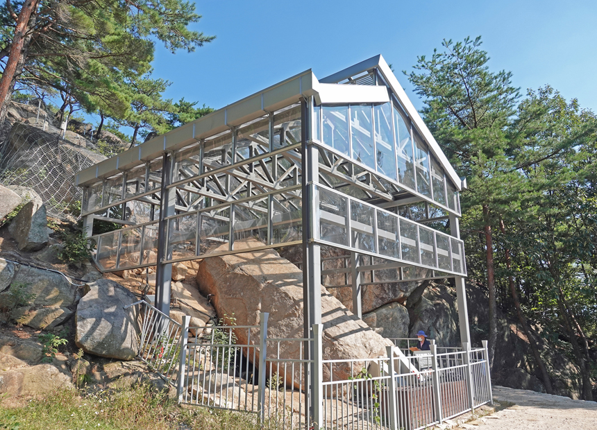 경주 남산 열암곡 마애불