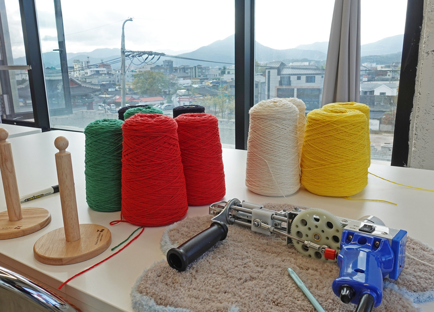 경주읍성 다라락 터프팅 공방