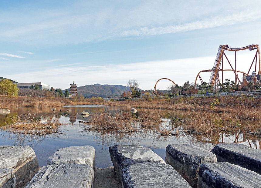 보문호반길 산책로