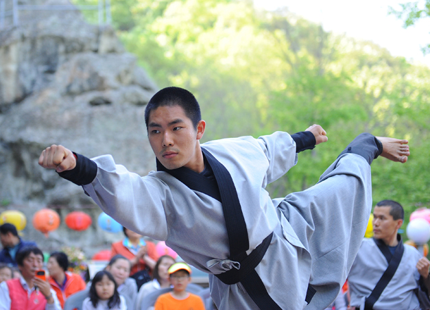 골굴사 선무도 공연 