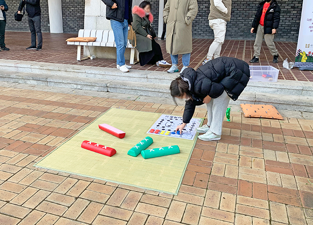 국립경주박물관 지난 설 행사 장면