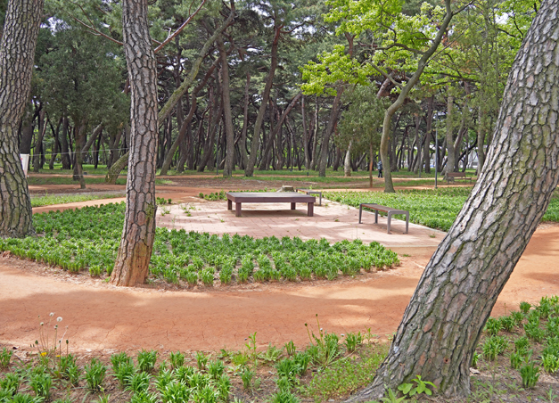 황성공원 천년 맨발길