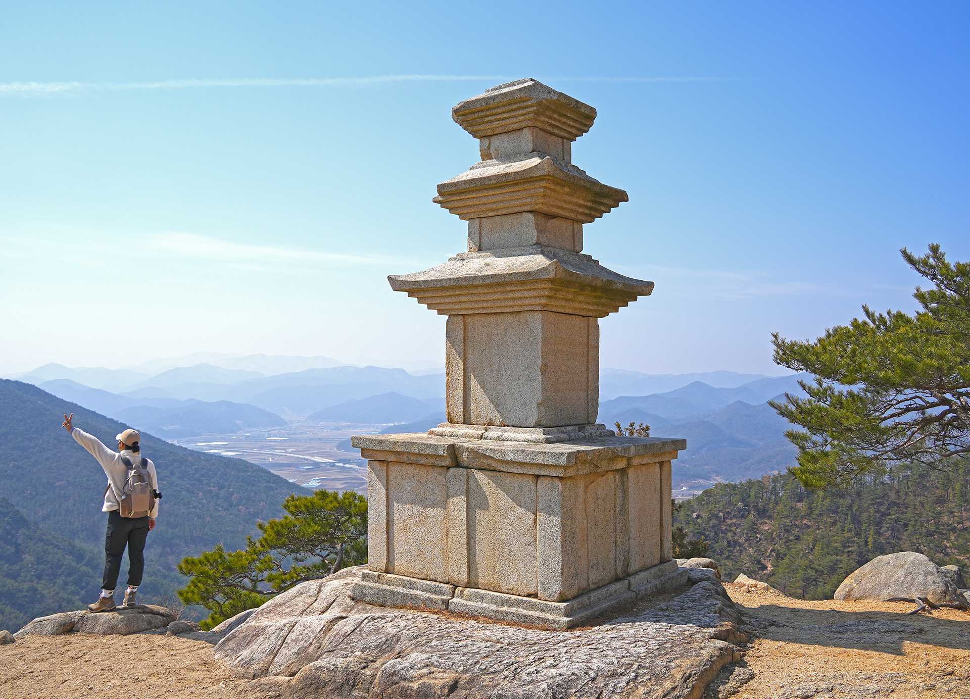 용장사곡 삼층석탑