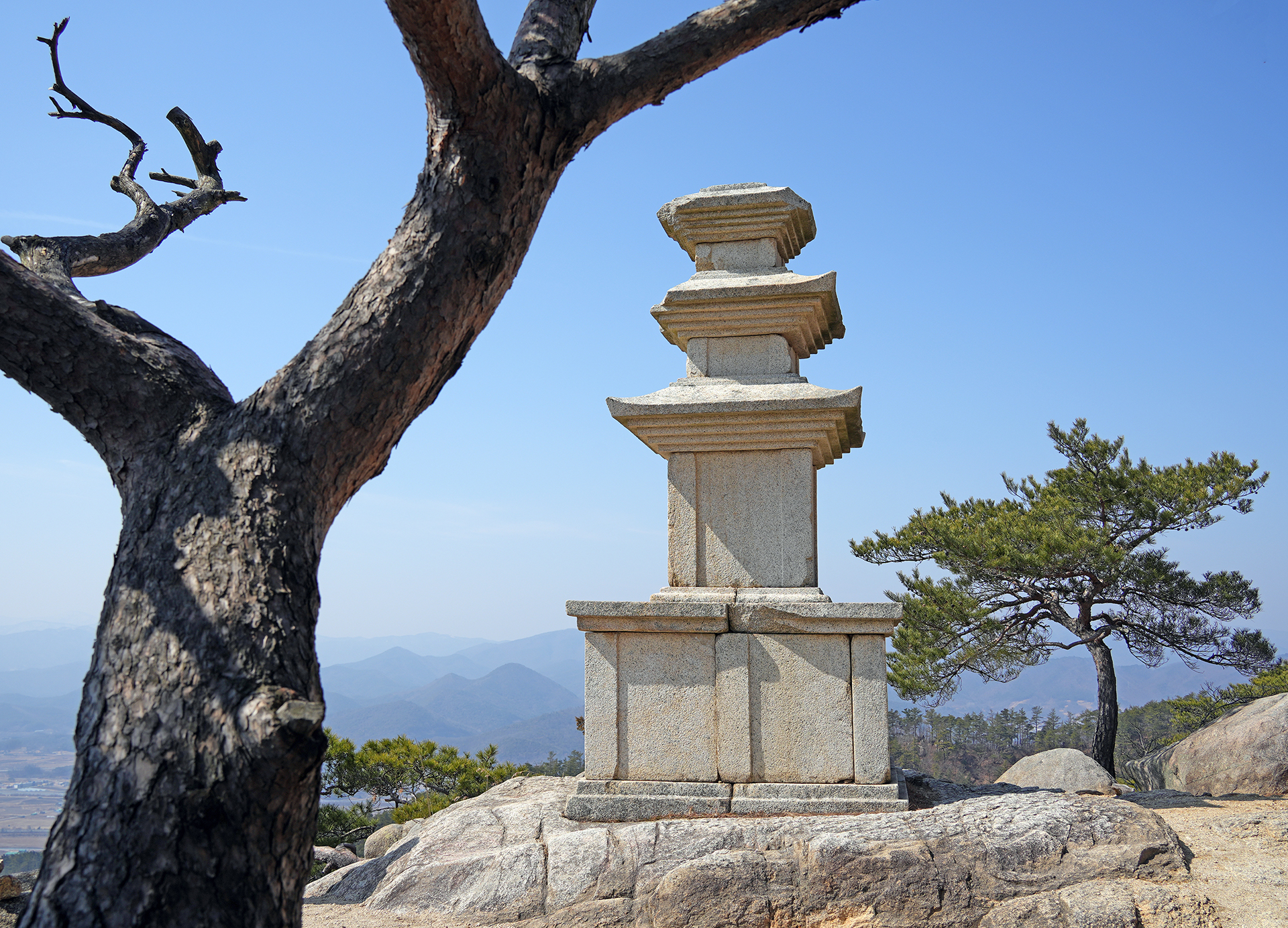 용장사곡 삼층석탑