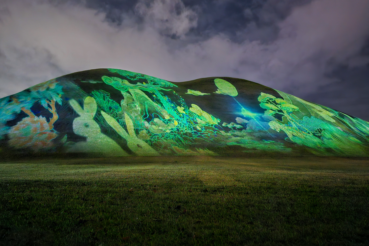 대릉원 미디어아트