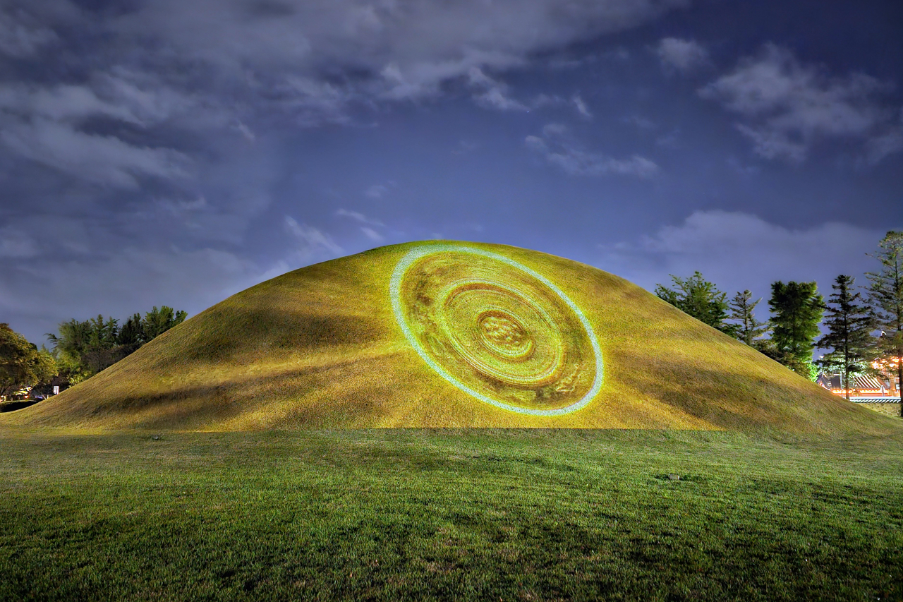 대릉원 미디어아트