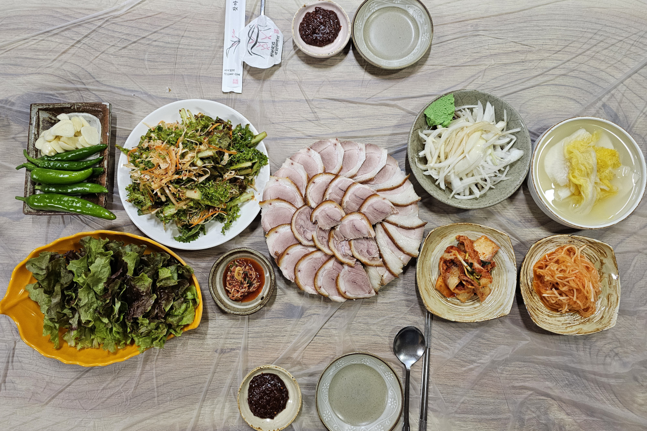 천호동 감자탕 왕족발