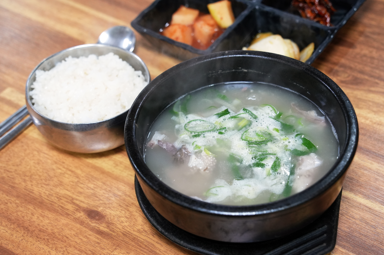 중앙시장 소머리곰탕