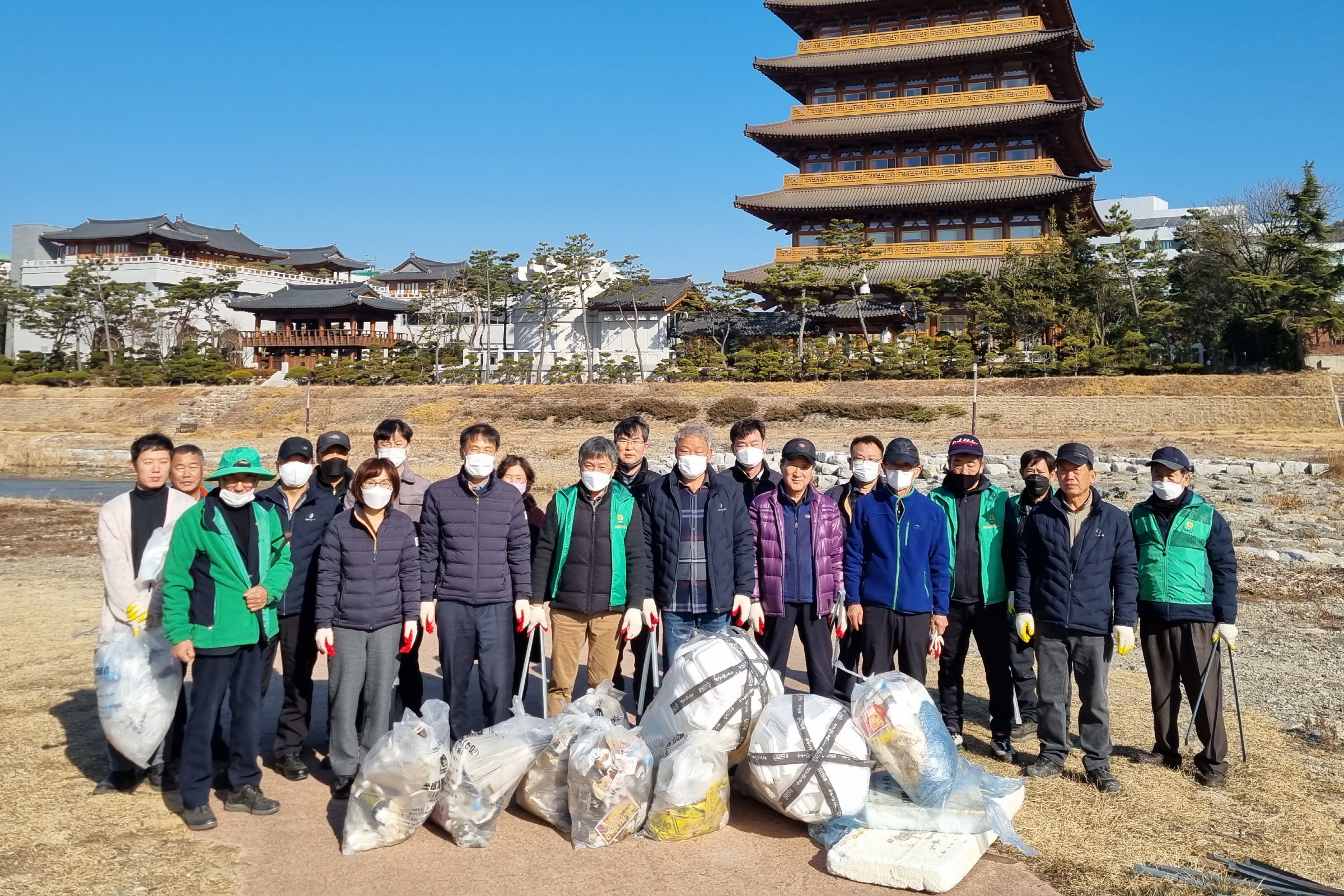 보덕동, 설맞이 환경정비 실시