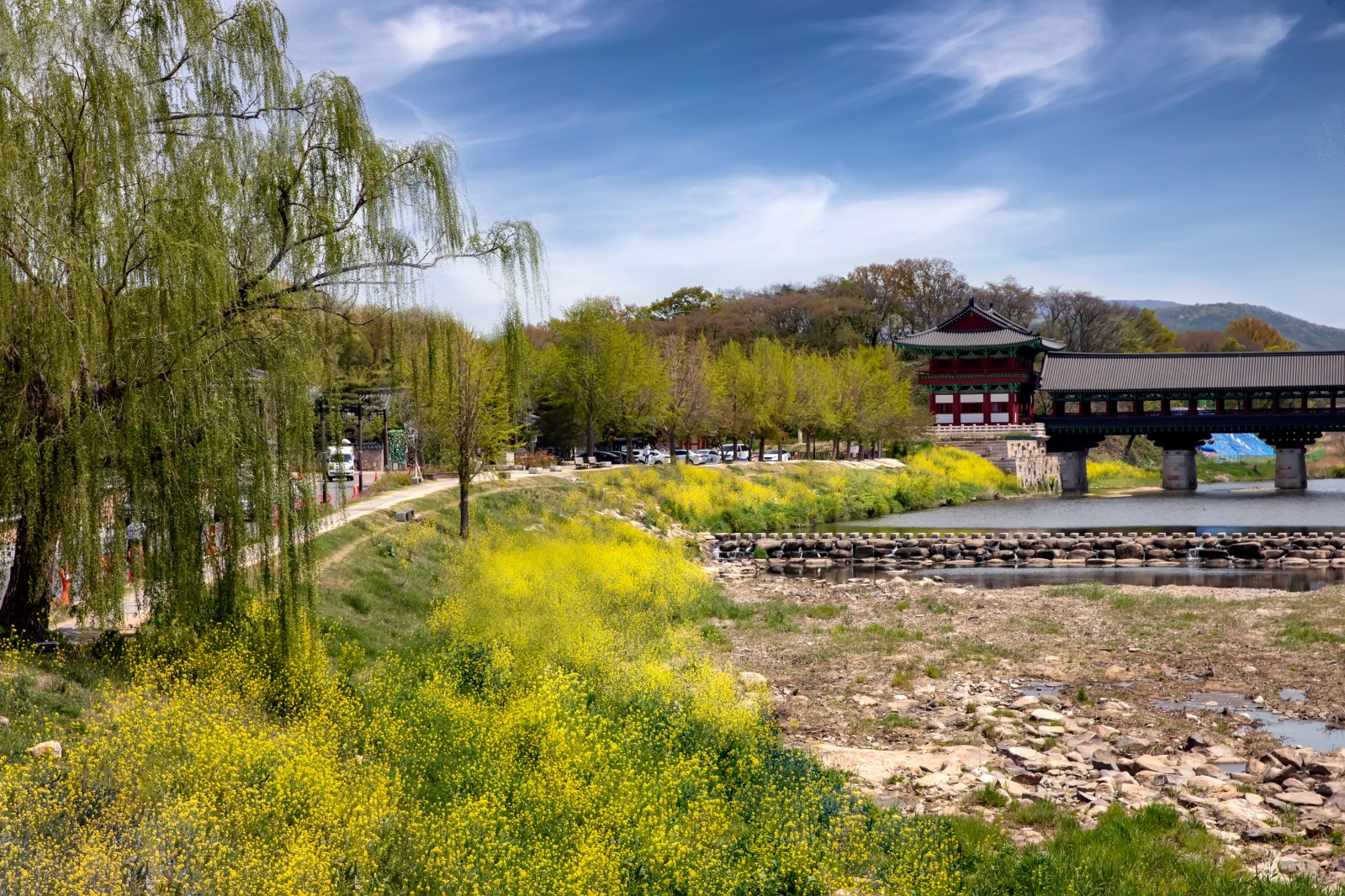 월정교(2019년 봄)