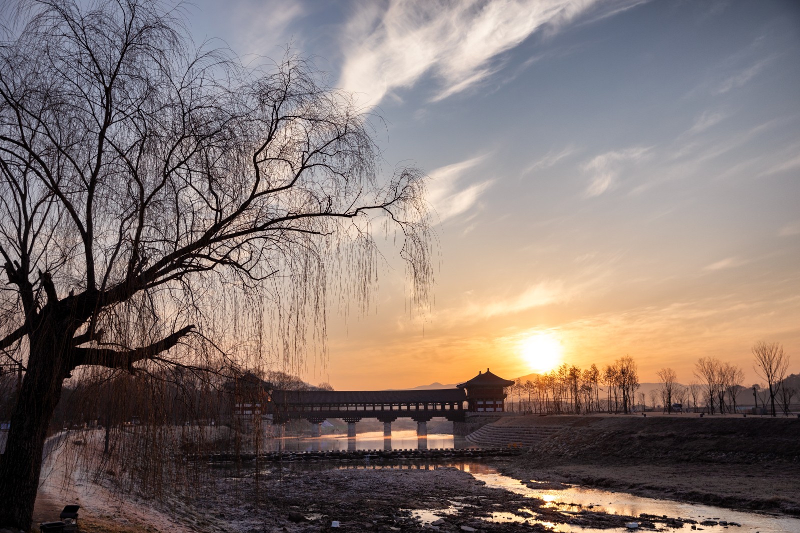 월정교(2019년 봄)